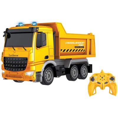 Lexibook - Crosslander PRO Radio Controlled Dump Truck with Light and Sounds Effects Lexibook - Crosslander PRO Radio Controlled Dump Truck with Light and Sounds Effects