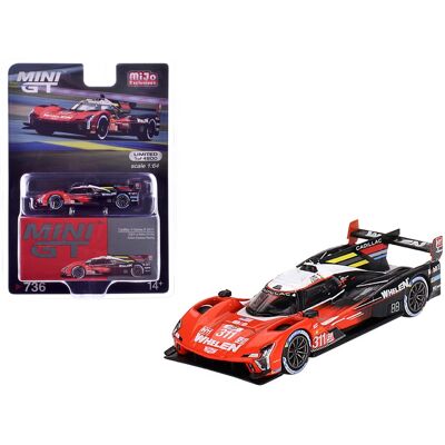 True Scale Miniatures - Cadillac V-Series.R #311 "Action Express Racing" "24 Hours of Le Mans" (2023) 1/64 Diecast Model Car by Mini GT True Scale Miniatures - Cadillac V-Series.R #311 "Action Express Racing" "24 Hours of Le Mans" (2023) 1/64 Diecast Model Car by Mini GT