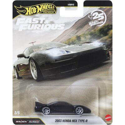 Mattel - Hot Wheels Premium: Fast & Furious 2003 Honda NSX Type-R - COLLECTIBLES - Multicolor Mattel - Hot Wheels Premium: Fast & Furious 2003 Honda NSX Type-R - COLLECTIBLES - Multicolor