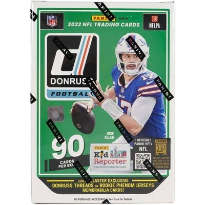 2022 Panini Donruss Football 6-Pack Blaster Box 2022 Panini Donruss Football 6-Pack Blaster Box