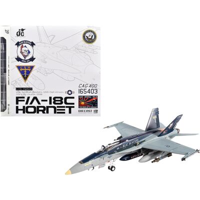 McDonnell Douglas F/A-18C Hornet Aircraft United States Navy 1/72 Diecast Model by JC Wings McDonnell Douglas F/A-18C Hornet Aircraft United States Navy 1/72 Diecast Model by JC Wings