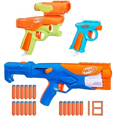 Nerf - Hasbro F8633 N Series Gear Up Pack 3x Blasters Nerf - Hasbro F8633 N Series Gear Up Pack 3x Blasters