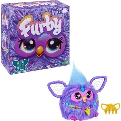 Hasbro - Collectibles - Furby Purple Interactive Toy - Collectibles - Multicolor Hasbro - Collectibles - Furby Purple Interactive Toy - Collectibles - Multicolor