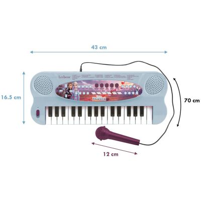 Lexibook - Disney Frozen Electronic Piano Keyboard with Mic (32 Keys) Lexibook - Disney Frozen Electronic Piano Keyboard with Mic (32 Keys)
