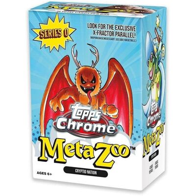 MetaZoo Topps Chrome Series 0 Blaster Box - Blue MetaZoo Topps Chrome Series 0 Blaster Box - Blue