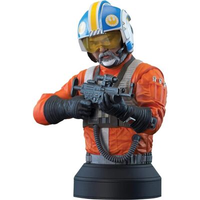 Star Wars - The Mandalorian Carson Teva Exclusive 1/6 Scale Bust - Orange Star Wars - The Mandalorian Carson Teva Exclusive 1/6 Scale Bust - Orange