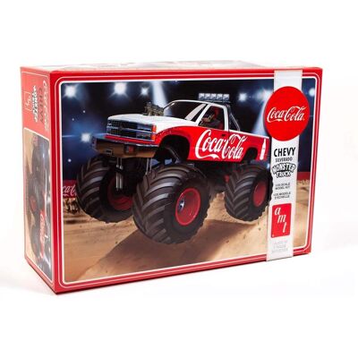 PopMarket - 1988 Chevy Silverado Monster Truck (CocaCola) AMT Model Kit - COLLECTIBLES - Multicolor PopMarket - 1988 Chevy Silverado Monster Truck (CocaCola) AMT Model Kit - COLLECTIBLES - Multicolor
