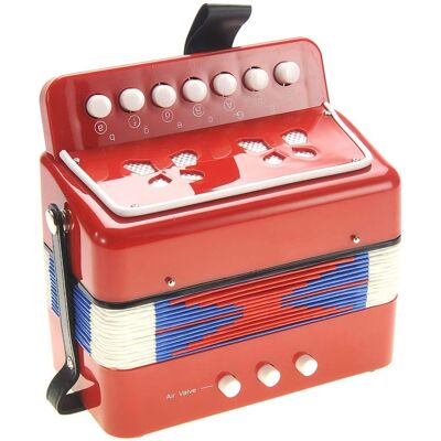 JuzToys - Kids Accordion Instrument, Mini Accordion for Kids Toddlers Accordion Musical Toy - Red JuzToys - Kids Accordion Instrument, Mini Accordion for Kids Toddlers Accordion Musical Toy - Red