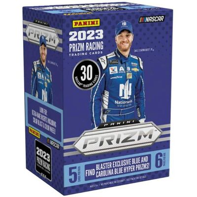 2023 Panini Prizm Racing 6-Pack Blaster Box (Blue and Carolina Blue Hyper Prizms!) 2023 Panini Prizm Racing 6-Pack Blaster Box (Blue and Carolina Blue Hyper Prizms!)