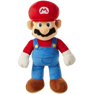Jakks Pacific - Super Mario World of Nintendo Jumbo 20 Inch Plush Mario - Red Jakks Pacific - Super Mario World of Nintendo Jumbo 20 Inch Plush Mario - Red