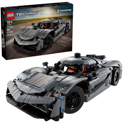 Lego - Technic Koenigsegg Jesko Absolut Grey Hypercar Sport Car Building Toy 42173 Lego - Technic Koenigsegg Jesko Absolut Grey Hypercar Sport Car Building Toy 42173