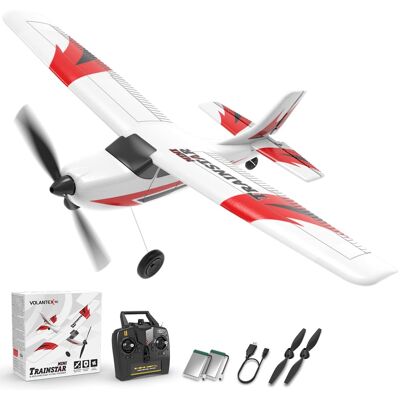 Topteng - 3CH RC Plane – 6-Axis Gyro, 3-Level Assist, One-Button Aerobatics, Gearbox Thrust, 14 Min, Fit for Beginners & Experts - Red Topteng - 3CH RC Plane – 6-Axis Gyro, 3-Level Assist, One-Button Aerobatics, Gearbox Thrust, 14 Min, Fit for Beginners & Experts - Red