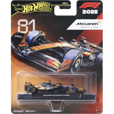 Mattel - Hot Wheels Premium McLaren Formula 1 Team #81 - COLLECTIBLES - Multicolor Mattel - Hot Wheels Premium McLaren Formula 1 Team #81 - COLLECTIBLES - Multicolor
