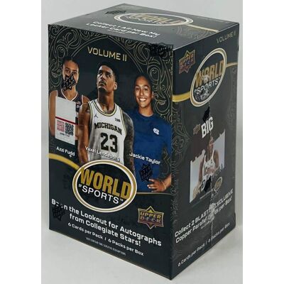 2026 Upper Deck World Of Sports Volume 2 Blaster Box 2026 Upper Deck World Of Sports Volume 2 Blaster Box