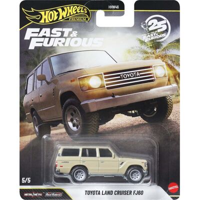 Mattel - Hot Wheels Premium: Toyota Land Cruiser FJ60 - COLLECTIBLES - Multicolor Mattel - Hot Wheels Premium: Toyota Land Cruiser FJ60 - COLLECTIBLES - Multicolor