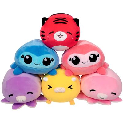 Toynk - MochiOshis 12-Inch Character Plush Toy Animals Set of 6 Toynk - MochiOshis 12-Inch Character Plush Toy Animals Set of 6