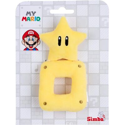 Jada Toys - Super Mario - Baby 6" Plush Star with Rattle for Infants - COLLECTIBLES - Multicolor Jada Toys - Super Mario - Baby 6" Plush Star with Rattle for Infants - COLLECTIBLES - Multicolor