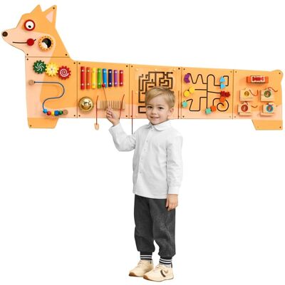 VEVOR - Puppy Activity Wall Busy Board Panels, 12 Activities, Montessori Sensory Wall Toy for Kids 3-12 Years VEVOR - Puppy Activity Wall Busy Board Panels, 12 Activities, Montessori Sensory Wall Toy for Kids 3-12 Years