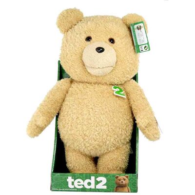 Commonwealth Toys - Ted 2 Talking Teddy Bear 16 Inch Plush Teddy Bear - Explicit - Beige Commonwealth Toys - Ted 2 Talking Teddy Bear 16 Inch Plush Teddy Bear - Explicit - Beige