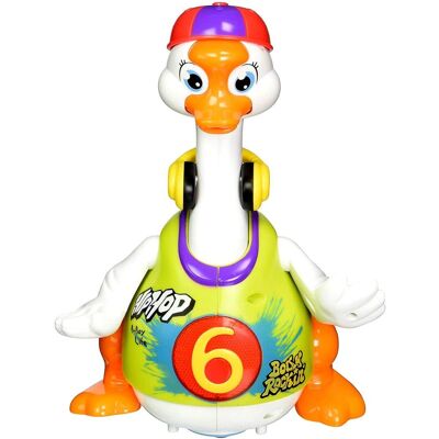 JuzToys - Educational Baby Music Toy – Walking, Singing, Dancing Hip Hop Swing Goose Developmental Baby Toy - Green JuzToys - Educational Baby Music Toy – Walking, Singing, Dancing Hip Hop Swing Goose Developmental Baby Toy - Green