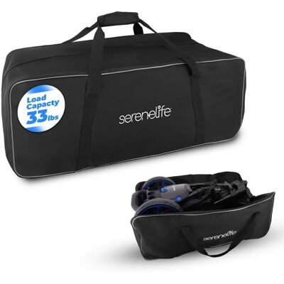 SereneLife - Portable Golf Trolley Duffel Bag - Water-Resistant Extra Large Nylon Travel Duffel Luggage Bag with Durable Zippers - Purple SereneLife - Portable Golf Trolley Duffel Bag - Water-Resistant Extra Large Nylon Travel Duffel Luggage Bag with Durable Zippers - Purple