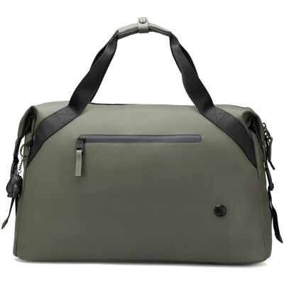 Swissdigital Design - SwissDigital SD5533-23 Lamone Travel Duffle Bag with RFID Protection - Dark Green Swissdigital Design - SwissDigital SD5533-23 Lamone Travel Duffle Bag with RFID Protection - Dark Green