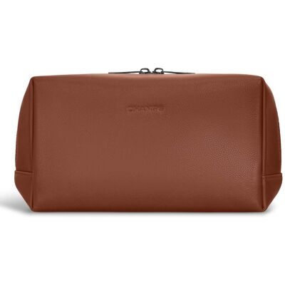 Champs - Onyx Collection Leather Toiletry Bag - Brown Champs - Onyx Collection Leather Toiletry Bag - Brown