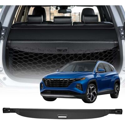 VEVOR - Retractable Cargo Cover, Upgraded Carbon Fiber Texture Trunk Cover, Anti-Peeping Luggage Privacy Shield - Black VEVOR - Retractable Cargo Cover, Upgraded Carbon Fiber Texture Trunk Cover, Anti-Peeping Luggage Privacy Shield - Black
