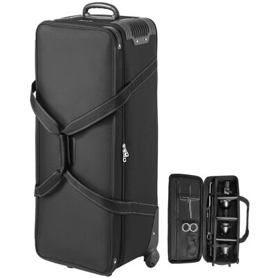 VEVOR - Studio Equipment Trolley Case, 39.37 x 14.96 x 12.60 in / 100 x 38 x 32 cm, Rolling Camera Bag - Black VEVOR - Studio Equipment Trolley Case, 39.37 x 14.96 x 12.60 in / 100 x 38 x 32 cm, Rolling Camera Bag - Black