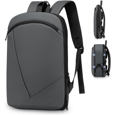 Unique Bargains - Slim Expandable TSA Business Bag for Men, 16" Laptop Compartment, 15L-25L, Lightweight Work Office - Dark Gray Unique Bargains - Slim Expandable TSA Business Bag for Men, 16" Laptop Compartment, 15L-25L, Lightweight Work Office - Dark Gray