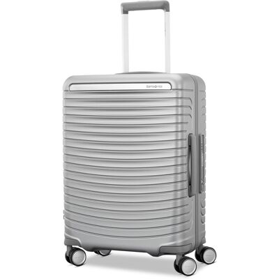 Samsonite - Framelock Max Carry On Spinner Suitcase - Glacial Silver Samsonite - Framelock Max Carry On Spinner Suitcase - Glacial Silver