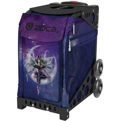 Zuca - Fairy Dust Sport Insert Bag and Black Frame with Flashing Wheels - Multicolor Zuca - Fairy Dust Sport Insert Bag and Black Frame with Flashing Wheels - Multicolor
