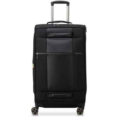 Delsey - Wagram Medium Trunk Expandable Spinner Luggage - Black Delsey - Wagram Medium Trunk Expandable Spinner Luggage - Black