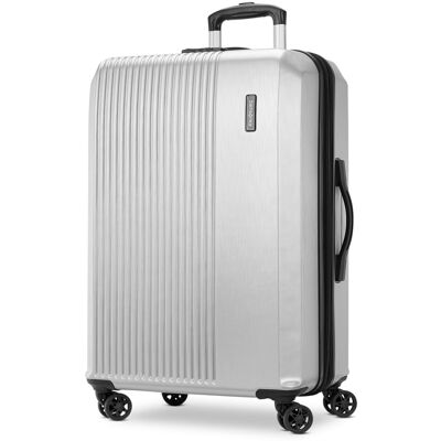 Samsonite - Alliance SE Carry On Spinner Suitcase - Aluminum Silver Samsonite - Alliance SE Carry On Spinner Suitcase - Aluminum Silver