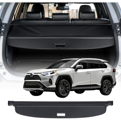 VEVOR - Retractable Cargo Cover, Upgraded Carbon Fiber Texture Trunk Cover, Anti-Peeping Luggage Privacy Shield - Black VEVOR - Retractable Cargo Cover, Upgraded Carbon Fiber Texture Trunk Cover, Anti-Peeping Luggage Privacy Shield - Black