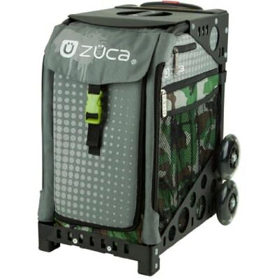 Zuca - Sport Paintball Insert Bag (Camo w/ Gray Dots) w/ Frame - Black Zuca - Sport Paintball Insert Bag (Camo w/ Gray Dots) w/ Frame - Black