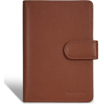 Champs - Onyx Collection Leather Passport Case - Brown Champs - Onyx Collection Leather Passport Case - Brown