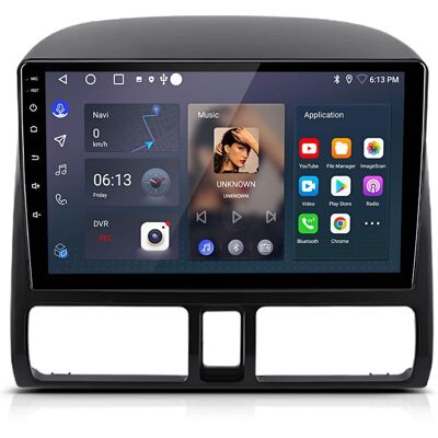Junsun - For Honda CRV 2001-2006 9" 4 Core 2+64GB Android 14 carplay Car Stereo Radio GPS Navi WIFI RDS SWC FM Bluetooth - Black Junsun - For Honda CRV 2001-2006 9" 4 Core 2+64GB Android 14 carplay Car Stereo Radio GPS Navi WIFI RDS SWC FM Bluetooth - Black
