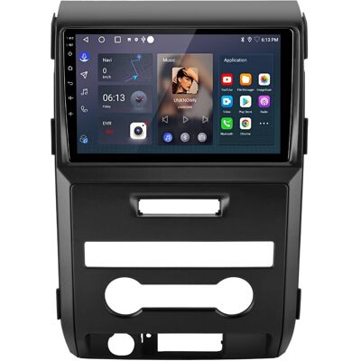 Junsun - 9 Inch Android 14 2+64GB carplay For Ford F-150 F150 2009-2012 Car Stereo Radio GPS Navi WIFI DSP RDS SWC FM Bluetooth - Black Junsun - 9 Inch Android 14 2+64GB carplay For Ford F-150 F150 2009-2012 Car Stereo Radio GPS Navi WIFI DSP RDS SWC FM Bluetooth - Black