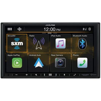 Alpine - 7” Android Auto and Apple CarPlay Bluetooth Digital Media Receiver - Black Alpine - 7” Android Auto and Apple CarPlay Bluetooth Digital Media Receiver - Black