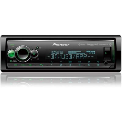 Pioneer - In-dash 22W 4-Ch. 1-DIN Bluetooth Capable Alexa and HD-Radio Built-In Audio Digital Media Receiver - Black Pioneer - In-dash 22W 4-Ch. 1-DIN Bluetooth Capable Alexa and HD-Radio Built-In Audio Digital Media Receiver - Black
