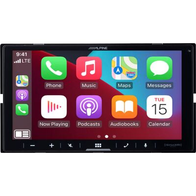 Alpine - 7-inch Ultra Shallow Android Auto & Apple CarPlay Bluetooth Digital Media Receiver with iDatalink Maestro Compatibility - Black Alpine - 7-inch Ultra Shallow Android Auto & Apple CarPlay Bluetooth Digital Media Receiver with iDatalink Maestro Compatibility - Black