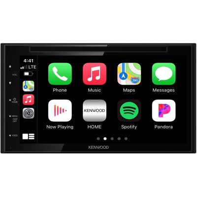 Kenwood - DDX5707S 6.8" Apple CarPlay/ Android Auto,Bluetooth DVD and Digital Media (DM) Receiver - Black Kenwood - DDX5707S 6.8" Apple CarPlay/ Android Auto,Bluetooth DVD and Digital Media (DM) Receiver - Black