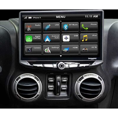 Stinger - 10” Android Auto/Apple CarPlay Bluetooth Digital Media Receiver - Black Stinger - 10” Android Auto/Apple CarPlay Bluetooth Digital Media Receiver - Black