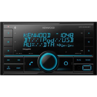 Kenwood - Bluetooth Digital Media Receiver with Alexa Built-In and Satellite Radio Ready - Black Kenwood - Bluetooth Digital Media Receiver with Alexa Built-In and Satellite Radio Ready - Black