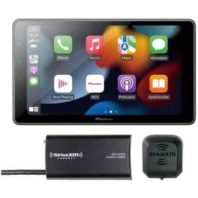 Pioneer - DMHWT3800NEX 9" Digital Media Receiver + SiriusXM Tuner - Black Pioneer - DMHWT3800NEX 9" Digital Media Receiver + SiriusXM Tuner - Black