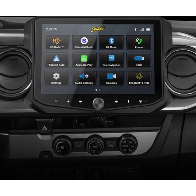 Stinger - 10.1” Android Auto/Apple CarPlay Bluetooth Digital Media Receiver - Black Stinger - 10.1” Android Auto/Apple CarPlay Bluetooth Digital Media Receiver - Black