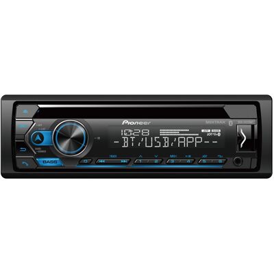 Bluetooth® CD Receiver with Alexa Built-in when Paired with Pioneer Smart Sync app - Black Bluetooth® CD Receiver with Alexa Built-in when Paired with Pioneer Smart Sync app - Black