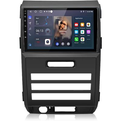 Junsun - 9 Inch 2+64GB Carplay Android 15 For Ford F150 F-150 2008-2014 Car Stereo Radio GPS Navi WIFI RDS DSP SWC Bluetooth - Black Junsun - 9 Inch 2+64GB Carplay Android 15 For Ford F150 F-150 2008-2014 Car Stereo Radio GPS Navi WIFI RDS DSP SWC Bluetooth - Black