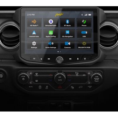 Stinger - 10.1” Android Auto/Apple CarPlay Bluetooth Digital Media Receiver - Black Stinger - 10.1” Android Auto/Apple CarPlay Bluetooth Digital Media Receiver - Black